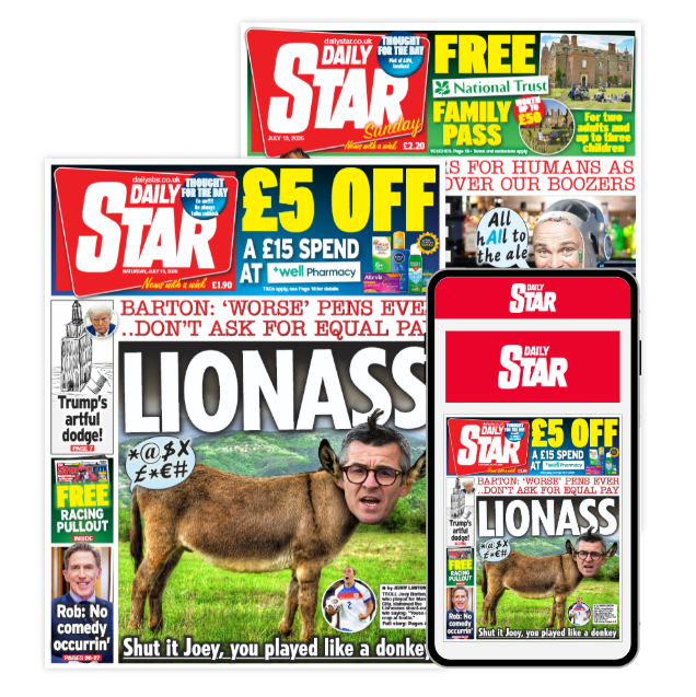 Daily Star, Star on Sunday plus FREE digital edition